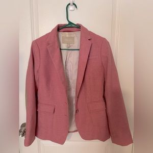 Banana Republic fitted beautiful pink blazer 6 Petit